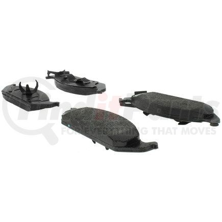 105.06500 by CENTRIC - Posi Quiet Ceramic Brake Pads with Shims and Hardware