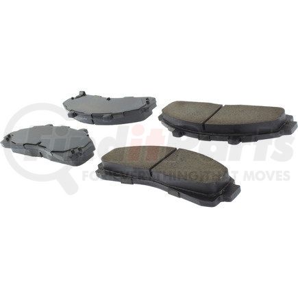 105.06520 by CENTRIC - Posi Quiet Ceramic Brake Pads with Shims and Hardware