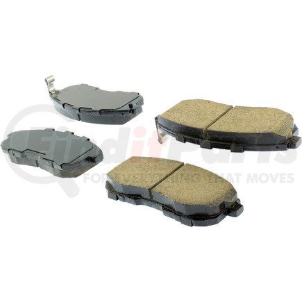 105.06530 by CENTRIC - Posi Quiet Ceramic Brake Pads with Shims and Hardware