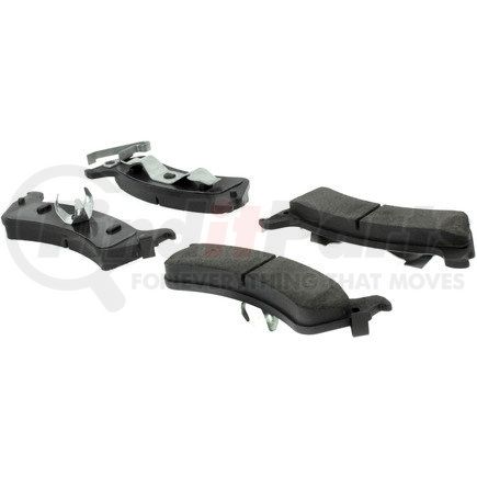 105.0666 by CENTRIC - Posi Quiet Ceramic Brake Pads with Shims and Hardware