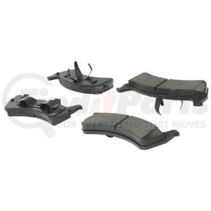 105.06670 by CENTRIC - Posi Quiet Ceramic Brake Pads with Shims and Hardware