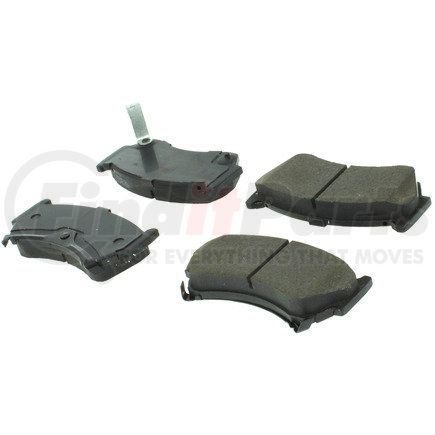 105.06680 by CENTRIC - Posi Quiet Ceramic Brake Pads with Shims and Hardware