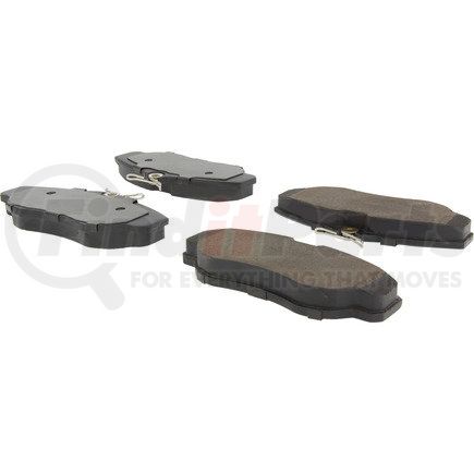 105.06760 by CENTRIC - Posi Quiet Ceramic Brake Pads with Shims and Hardware