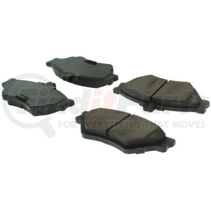 105.06780 by CENTRIC - Posi Quiet Ceramic Brake Pads with Shims and Hardware