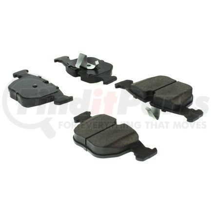 105.06810 by CENTRIC - Posi Quiet Ceramic Brake Pads with Shims and Hardware