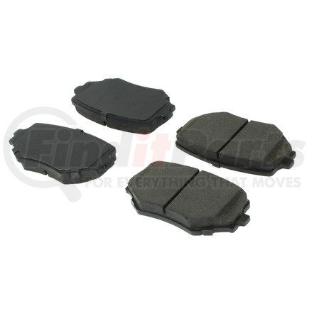 105.06800 by CENTRIC - Posi Quiet Ceramic Brake Pads with Shims and Hardware