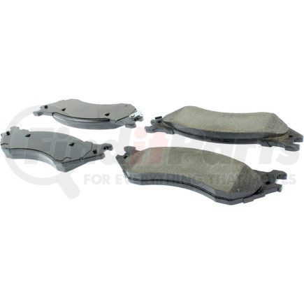 105.07020 by CENTRIC - Posi Quiet Ceramic Brake Pads with Shims and Hardware