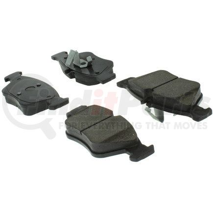 105.07100 by CENTRIC - Posi Quiet Ceramic Brake Pads with Shims and Hardware