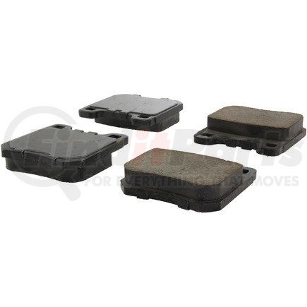Centric 105.07091 Disc Brake Pad Set Posi Quiet Ceramic Brake Pads with Shims