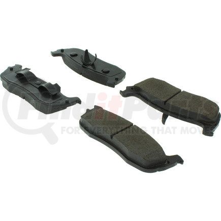 105.07110 by CENTRIC - Posi Quiet Ceramic Brake Pads with Shims and Hardware