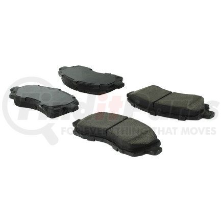 Centric 105.07220 Disc Brake Pad Set Posi Quiet Ceramic Brake Pads with Shims and Hardware
