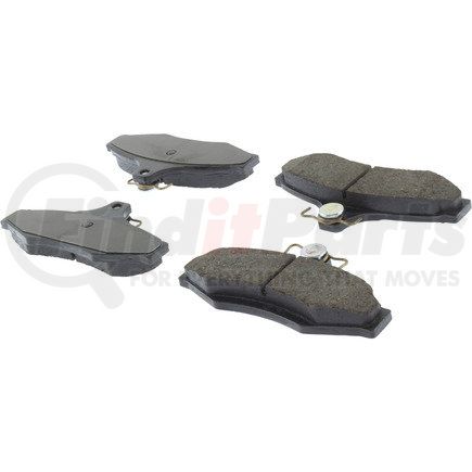 105.07240 by CENTRIC - Posi Quiet Ceramic Brake Pads with Shims