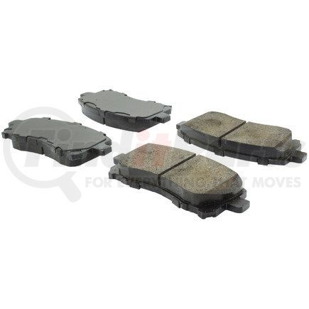 105.07210 by CENTRIC - Posi Quiet Ceramic Brake Pads with Shims and Hardware