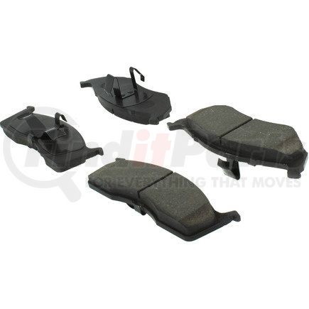 105.07300 by CENTRIC - Posi Quiet Ceramic Brake Pads with Shims and Hardware