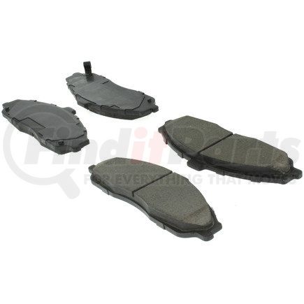 105.07310 by CENTRIC - Posi Quiet Ceramic Brake Pads with Shims and Hardware
