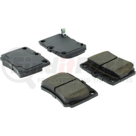 Centric 105.0733 Disc Brake Pad Set Posi Quiet Ceramic Brake Pads with Shims and Hardware