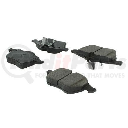 105.07360 by CENTRIC - Posi Quiet Ceramic Brake Pads with Shims and Hardware