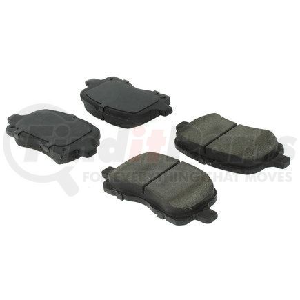 105.07410 by CENTRIC - Posi Quiet Ceramic Brake Pads with Shims and Hardware