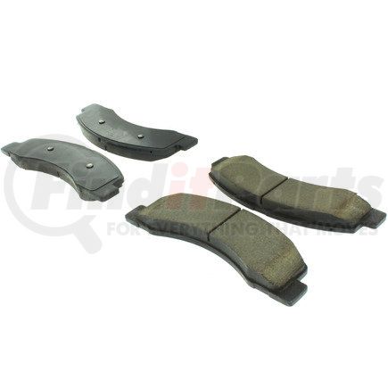 105.07560 by CENTRIC - Posi Quiet Ceramic Brake Pads with Shims and Hardware