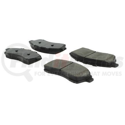 105.07570 by CENTRIC - Posi Quiet Ceramic Brake Pads with Shims and Hardware