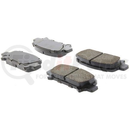 105.07700 by CENTRIC - Posi Quiet Ceramic Brake Pads with Shims and Hardware