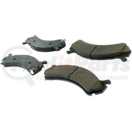 105.07840 by CENTRIC - Posi Quiet Ceramic Brake Pads with Shims and Hardware