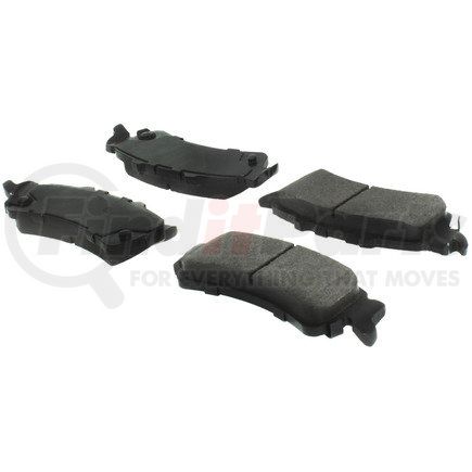 105.07921 by CENTRIC - Posi Quiet Ceramic Brake Pads with Shims and Hardware