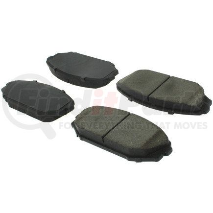 105.07930 by CENTRIC - Posi Quiet Ceramic Brake Pads with Shims and Hardware