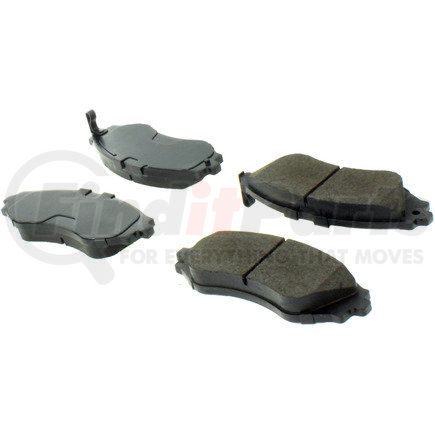 105.07970 by CENTRIC - Posi Quiet Ceramic Brake Pads with Shims and Hardware