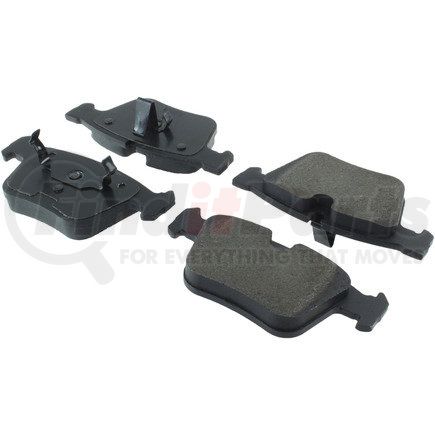 104.12900 by CENTRIC - Posi Quiet Semi-Metallic Brake Pads with Hardware