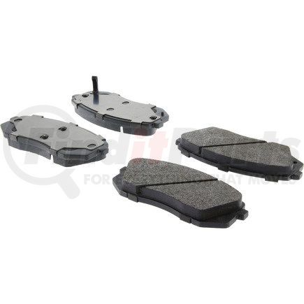104.12951 by CENTRIC - Posi Quiet Semi-Metallic Brake Pads with Hardware