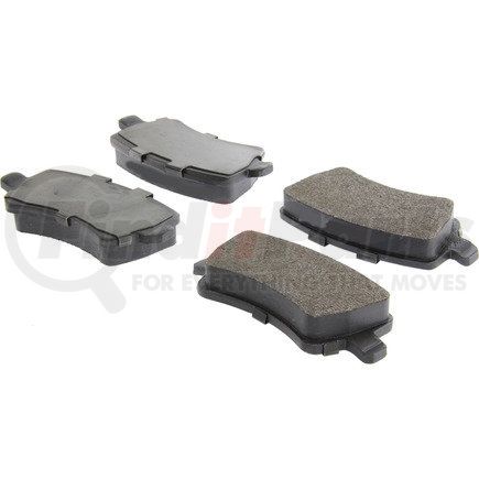 104.13071 by CENTRIC - Posi Quiet Semi-Metallic Brake Pads with Hardware