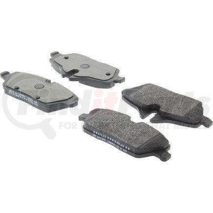 104.13081 by CENTRIC - Posi Quiet Semi-Metallic Brake Pads with Hardware