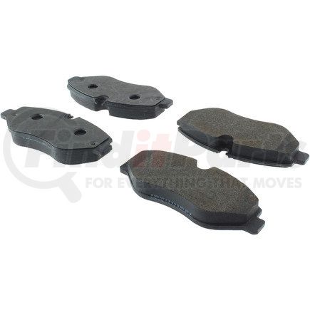 104.13160 by CENTRIC - Posi Quiet Semi-Metallic Brake Pads with Hardware