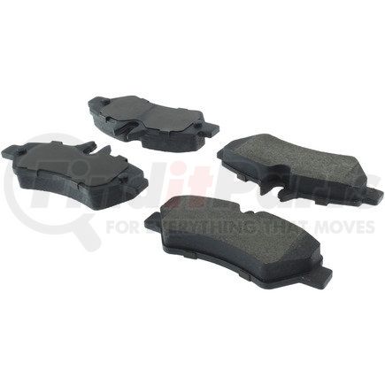 104.13170 by CENTRIC - Posi Quiet Semi-Metallic Brake Pads with Hardware