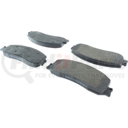 104.13330 by CENTRIC - Posi Quiet Semi-Metallic Brake Pads with Hardware