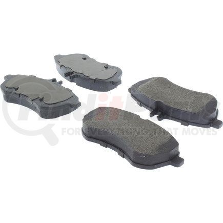 104.13400 by CENTRIC - Posi Quiet Semi-Metallic Brake Pads with Hardware