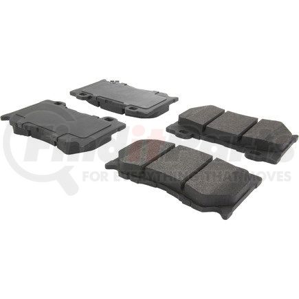 104.13460 by CENTRIC - Posi Quiet Semi-Metallic Brake Pads with Hardware