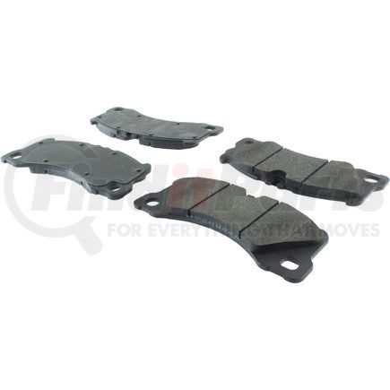 104.13490 by CENTRIC - Posi Quiet Semi-Metallic Brake Pads with Hardware