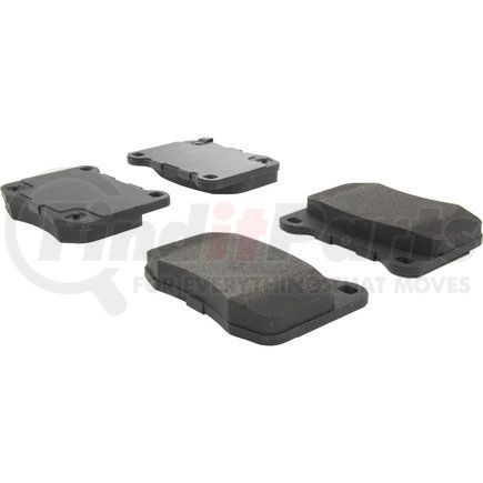 Centric 104.1366 Disc Brake Pad Set Posi Quiet Semi-Metallic Brake Pads