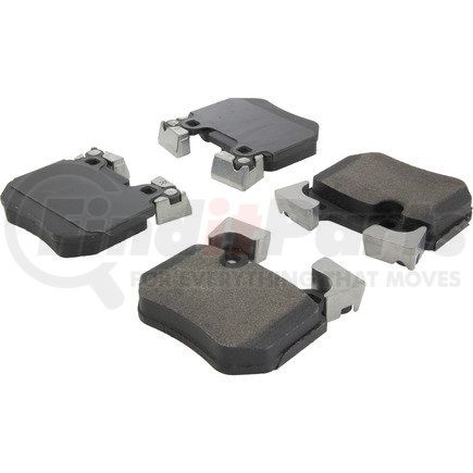 104.13720 by CENTRIC - Posi Quiet Semi-Metallic Brake Pads with Hardware