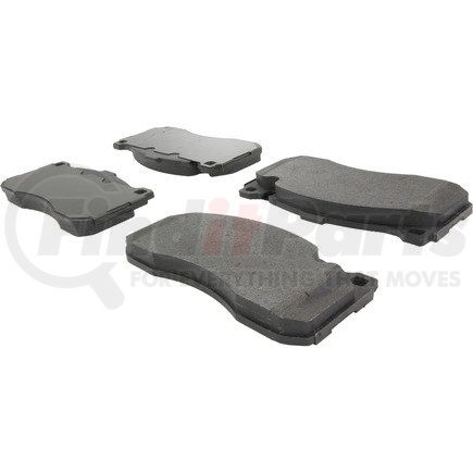 104.13710 by CENTRIC - Posi Quiet Semi-Metallic Brake Pads with Hardware