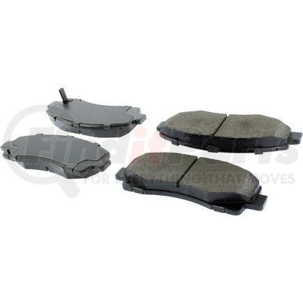 105.15840 by CENTRIC - Posi Quiet Ceramic Brake Pads with Shims and Hardware