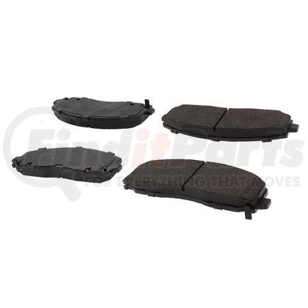 105.15890 by CENTRIC - Posi Quiet Ceramic Brake Pads with Shims and Hardware