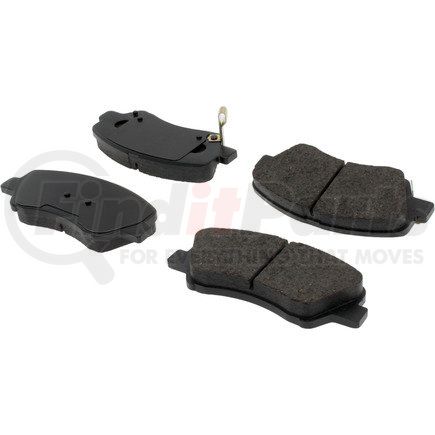 105.15930 by CENTRIC - Posi Quiet Ceramic Brake Pads with Shims and Hardware