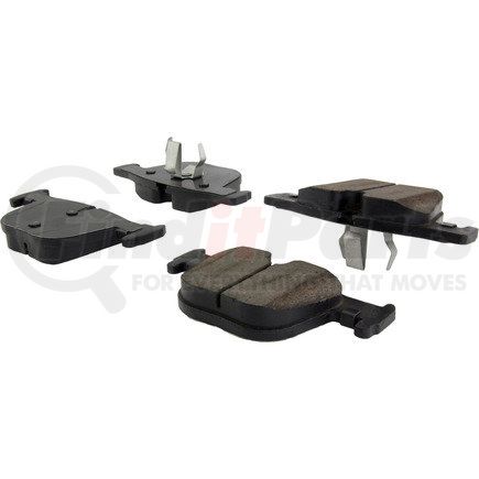 Centric 105.16100 Disc Brake Pad Set Posi Quiet Ceramic Brake Pads with Shims and Hardware