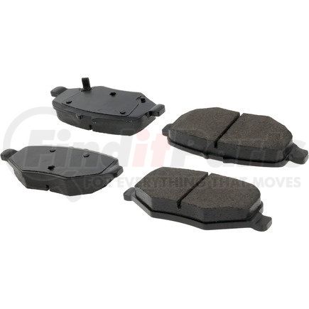 105.16120 by CENTRIC - Posi Quiet Ceramic Brake Pads with Shims and Hardware