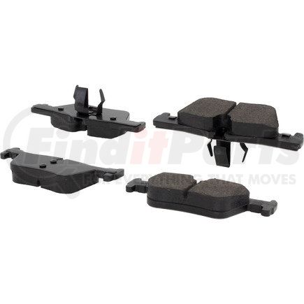 105.16130 by CENTRIC - Posi Quiet Ceramic Brake Pads with Shims and Hardware