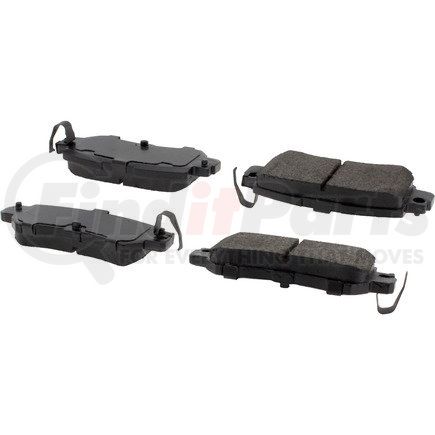 105.16240 by CENTRIC - Posi Quiet Ceramic Brake Pads with Shims and Hardware