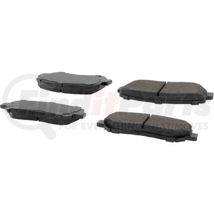 105.16230 by CENTRIC - Posi Quiet Ceramic Brake Pads with Shims and Hardware